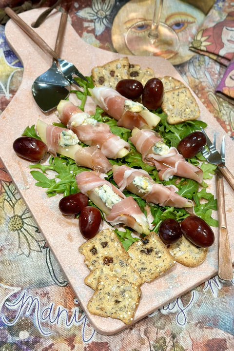 Prosciutto-Wrapped-Pears INOX Artisans