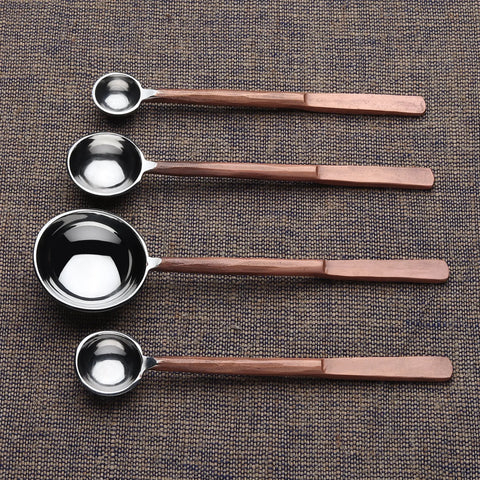 Celia Copper Measuring Spoons Set - INOX Artisans