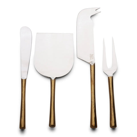 CAMELLIA CHEESE KNIVES 4 PC. SET - INOX Artisans