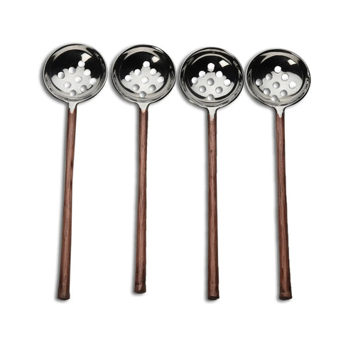 CAMELLIA OLIVE SPOON 4 PC. SET - INOX Artisans