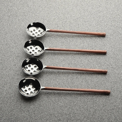 CAMELLIA OLIVE SPOON 4 PC. SET - INOX Artisans