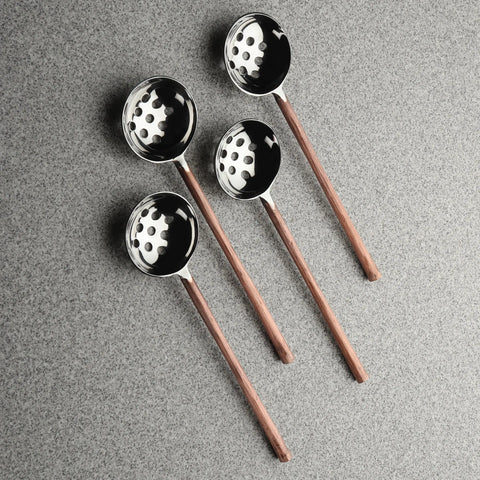 CAMELLIA OLIVE SPOON 4 PC. SET - INOX Artisans