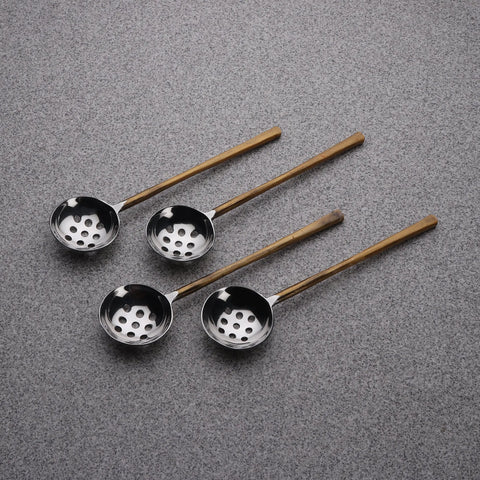 MEDICKI OLIVE SPOON 4 PC. SET - INOX Artisans