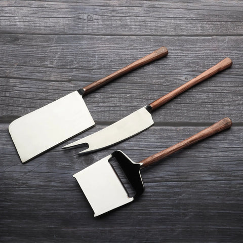 MEDICKI CHEESE KNIFE 3 PC. SET - INOX Artisans