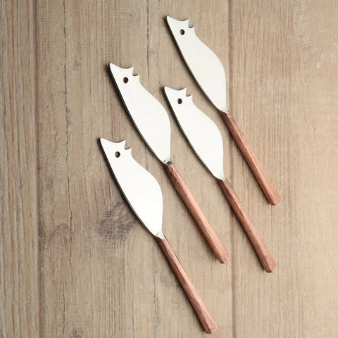 MEDICKI RATONCITO CHEESE SPREADER/KNIFE 4 PC. SET - INOX Artisans