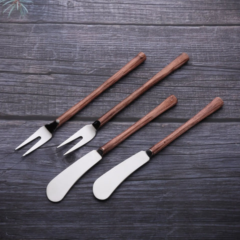 MEDICKI CHEESE FORK & SPREADER 4 PC. SET - INOX Artisans