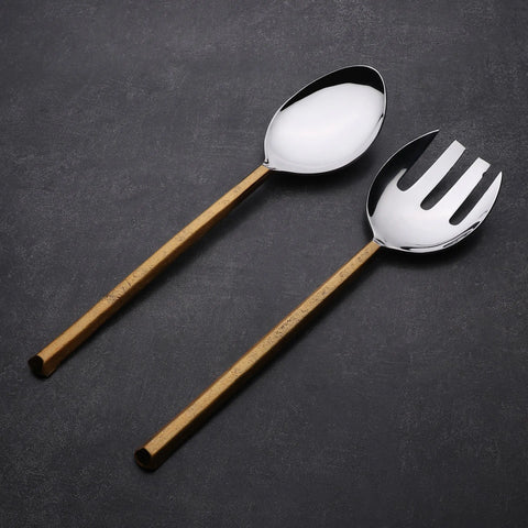 salad server, salad serving set, serveware, serving set,anniversary gift,christmas gift,christmas,coffee,farmhouse,flatware,gift for her,gift for home,handmade gift,hostess gift,housewarming,gift,rustic,scoop,serveware,silverware,wedding favor