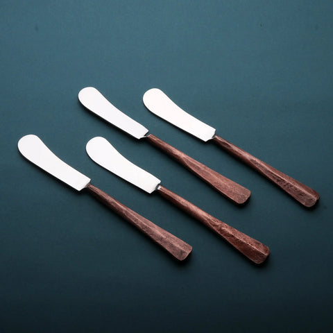 RIDGE BUTTER KNIFE/SPREADER 4 PC. SET - INOX Artisans