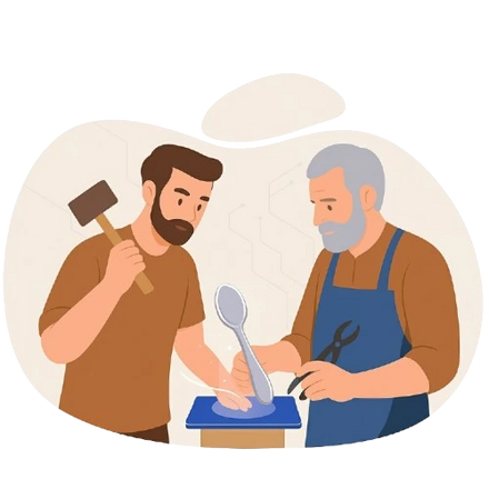 Artisans at work