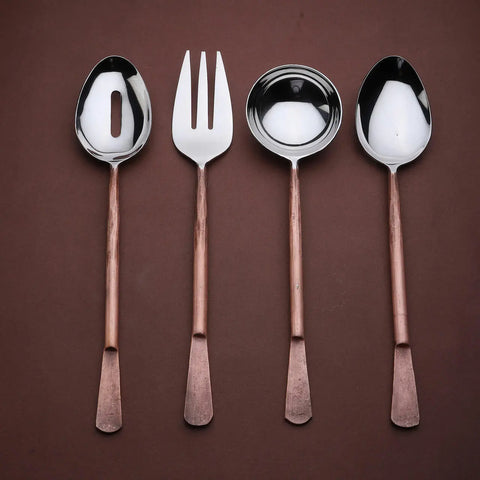 Celia Hostess 4 Pc. Set - INOX Artisans