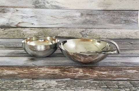 Hammered Branch Nut Bowl