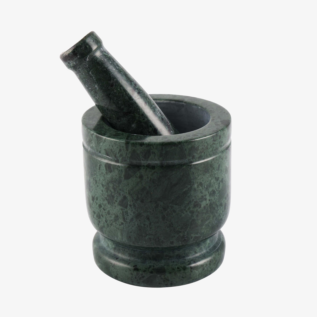Green Marble Mortar and Pestle Set 5