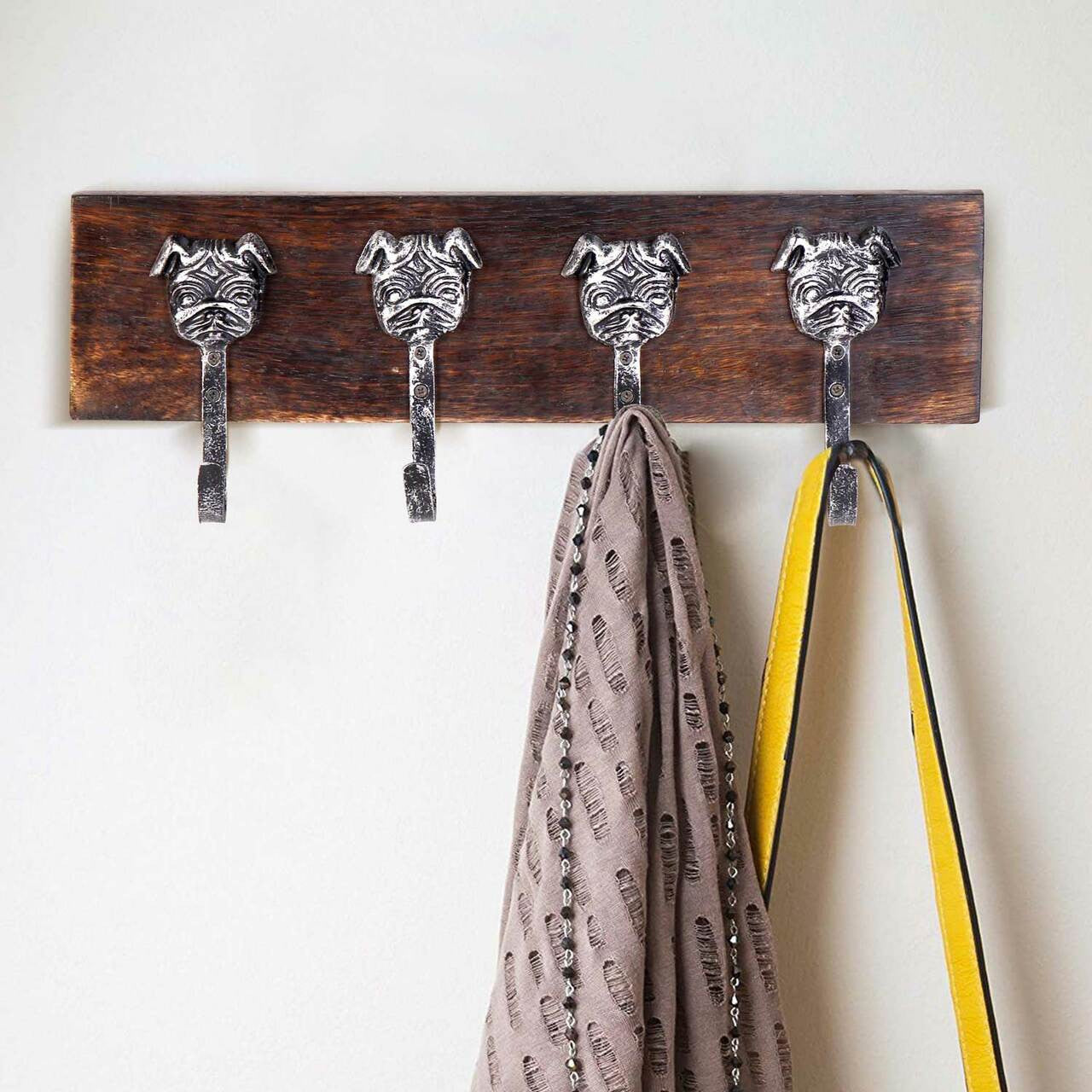 Hummingbird 4 Hook Coat Rack – MetalCraft Design