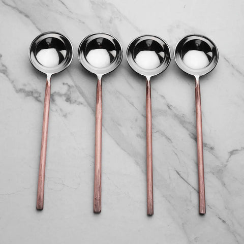 Sundance Copper Antique Sugar Spoon 4 Pc. Set