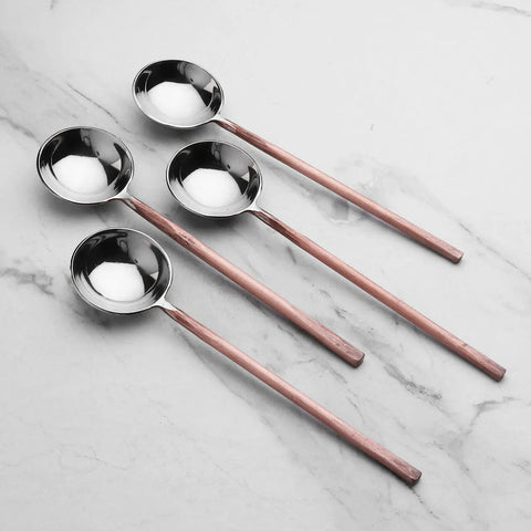 Sundance Copper Antique Sugar Spoon 4 Pc. Set
