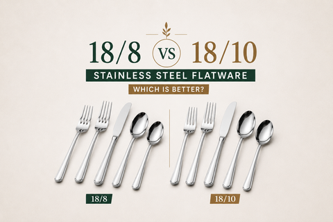 18/8 vs 18/10 Stainless Steel Flatware: Which Is Better?