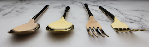 New Gold and Bronze PVD Flatware collection