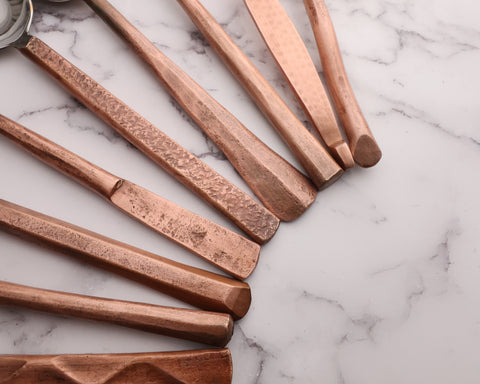The Captivating Magic Of Copper ~ A Look At Our Copper Flatware