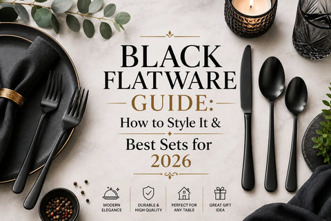 Black Flatware Guide: How to Style It & Best Sets for 2026