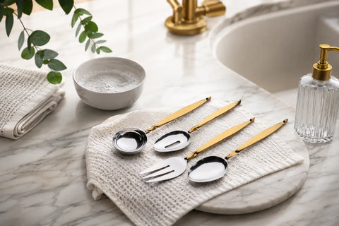 How to Clean and Maintain Stainless Steel Serveware