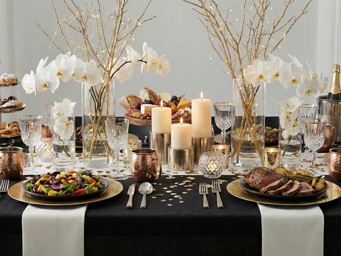 6 Easy Steps to an Amazing Table for a New Year’s Eve Celebration
