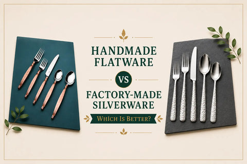 Handmade Flatware vs Factory-Made Silverware: Which Is Better?