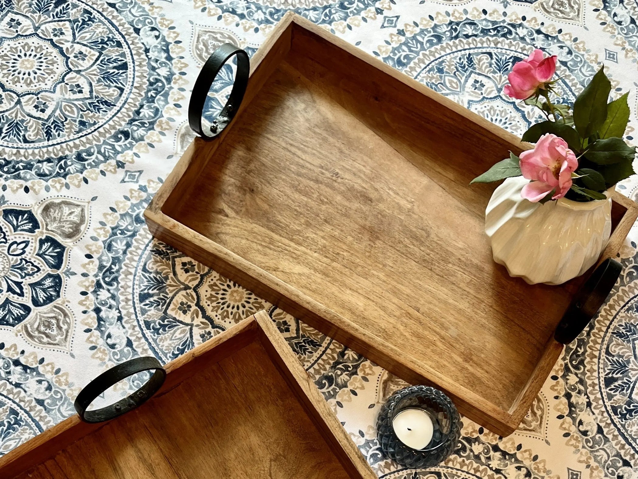 Decorating With Wooden Service Trays: How To Instantly Boost Your