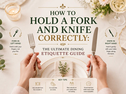 How to Hold a Fork and Knife Correctly: The Ultimate Dining Etiquette Guide