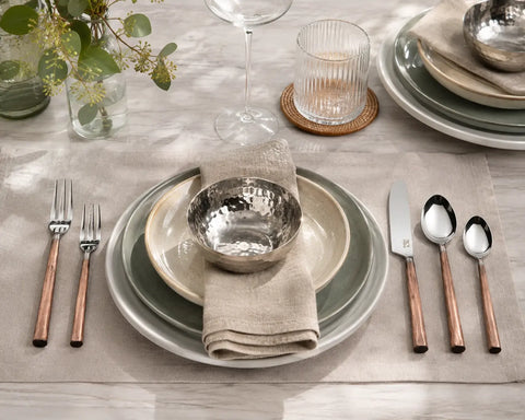 How to Match Flatware with Plates and Bowls