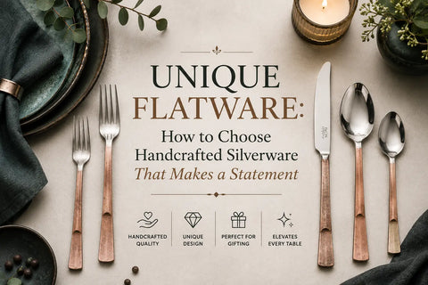 Unique Flatware: How to Choose Handcrafted Silverware That Makes a Statement