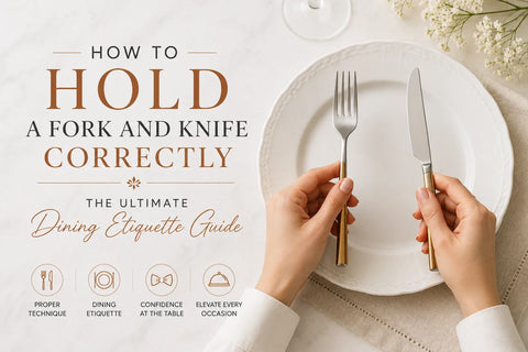 How to Hold a Fork and Knife Correctly: The Ultimate Dining Etiquette Guide