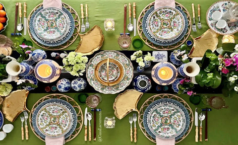 How-to-set-a-Chinoiserie-Chic-table INOX Artisans