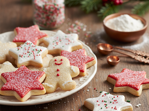 Sparky Sugar Cookies For Christmas