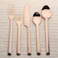 Broacade PVD 5 Pc. Flatware Set - INOX Artisans