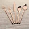 Broacade PVD 5 Pc. Flatware Set - INOX Artisans