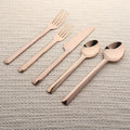 Broacade PVD 5 Pc. Flatware Set - INOX Artisans