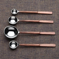 Celia Copper Measuring Spoons Set - INOX Artisans