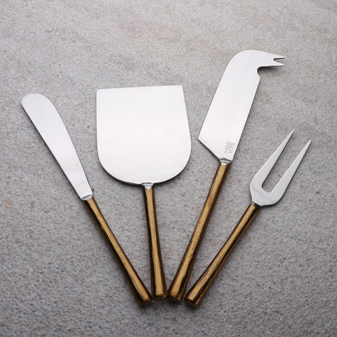 CAMELLIA CHEESE KNIVES 4 PC. SET