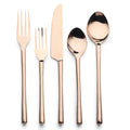 Camellia Flatware, 5-Pc. Place Setting - INOX Artisans