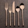 Camellia Flatware, 5-Pc. Place Setting - INOX Artisans