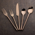 Camellia Flatware, 5-Pc. Place Setting - INOX Artisans