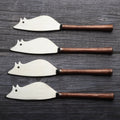 CAMELLIA RATONCITO CHEESE SPREADER/KNIFE 4 PC. SET - INOX Artisans