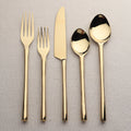 Camellia Flatware, 5-Pc. Place Setting - INOX Artisans