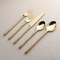 Camellia Flatware, 5-Pc. Place Setting - INOX Artisans