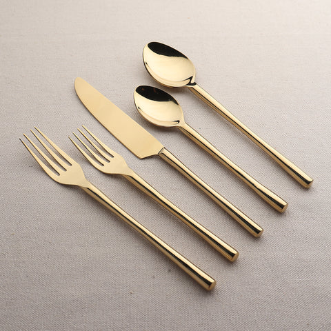 Camellia PVD Flatware, 5-Pc. Place Setting