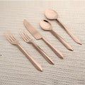 Estique Bronze PVD 5 Pcs. Flatware Set INOX Artisans