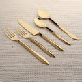 Estique Bronze PVD 5 Pcs. Flatware Set INOX Artisans