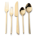 Fairfax Gold PVD 5 Pc. Flatware Set INOX-ARTISANS