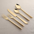 Fairfax Gold PVD 5 Pc. Flatware Set INOX-ARTISANS