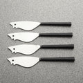 JASON RATONCITO CHEESE SPREADER/KNIFE 4 PC. SET - INOX Artisans